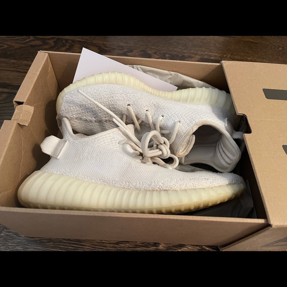 Yeezy boost 350. Size 6.5 men’s; size 8 women’s